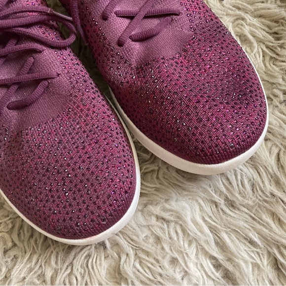 Fitflop F-Sporty, Uberknit sneakers maroon burgundy womens 11. Super comfy. - Picture 3 of 8